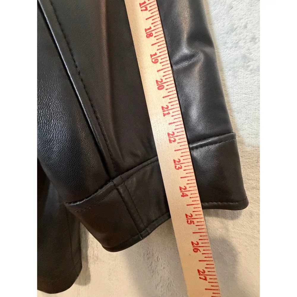 Wilson's Leather Men's Car Coat 2X Black Buttons Thinsulate Mid Length READ!